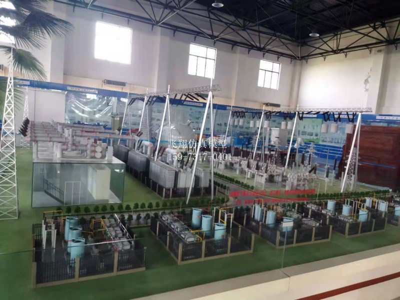 成套220kv變電站模型