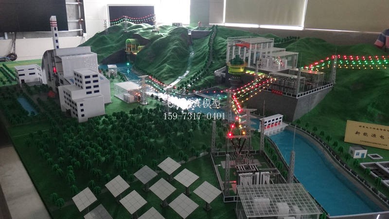 綜合電子沙盤模擬發(fā)電模型