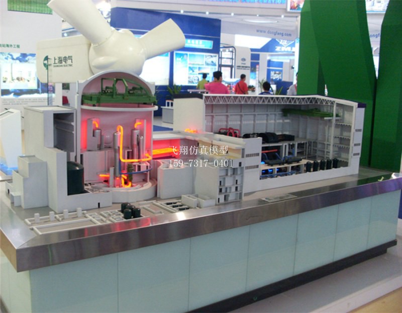 壓水堆600MW核電站模型