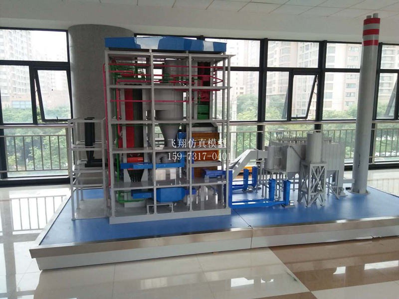 琉化床電廠模型