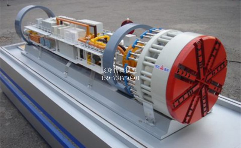 泥水平衡盾構(gòu)機(jī)模型