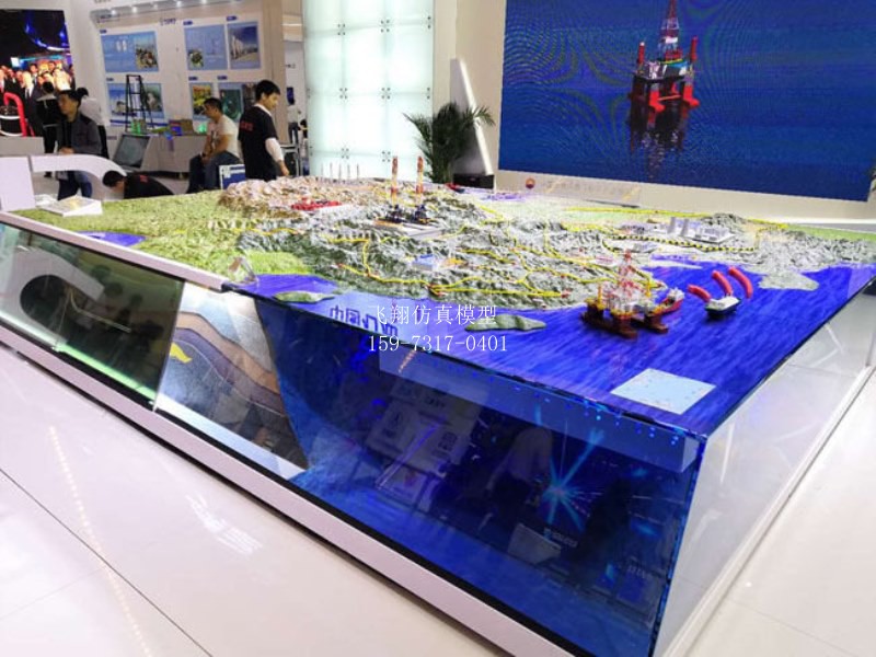 海底地層構(gòu)造模型