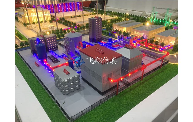 地?zé)岚l(fā)電場(chǎng)景模型