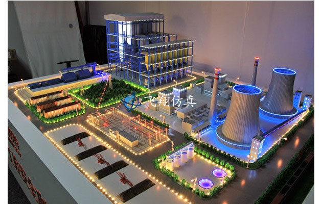 火力發(fā)電廠沙盤(pán)模型