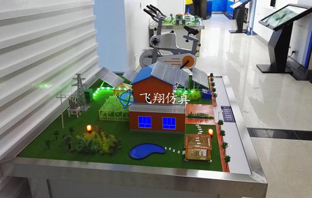 腳踏車太陽能發(fā)電模型