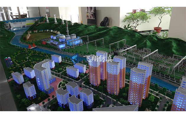 綜合發(fā)電沙盤模型